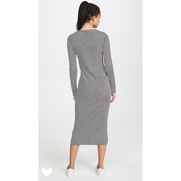 The Range Bound Striped Midi Dress - Picture 4 of 8